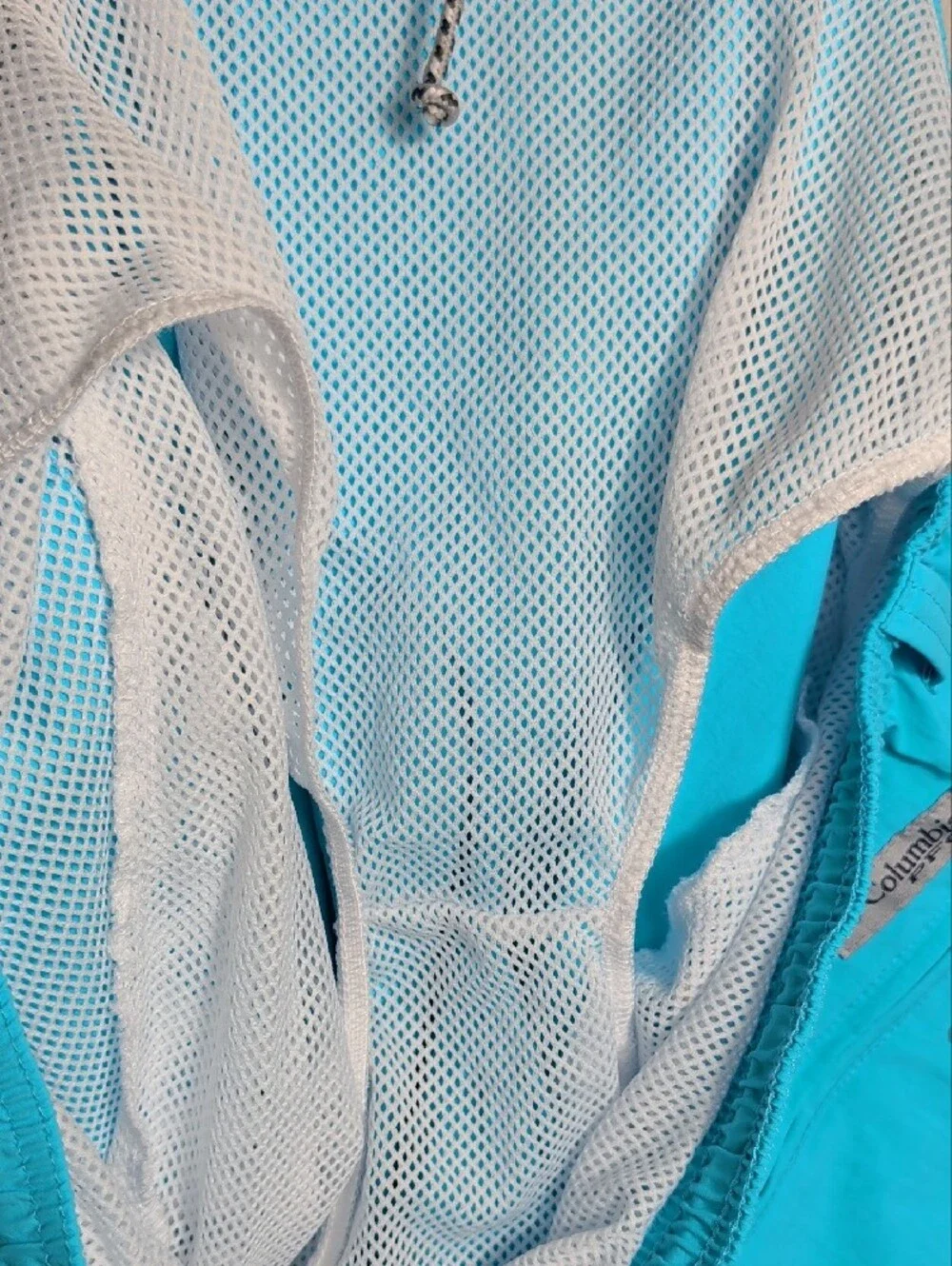 Columbia PFG Backcast IV Water Shorts Ocean Teal Men's Size XXL Beach Fishing